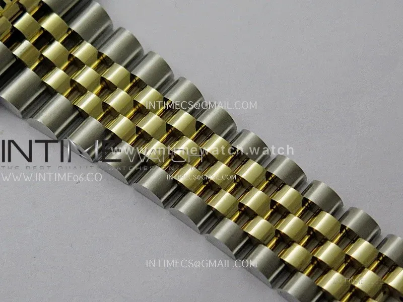DateJust 126333 904L SS/YG JDF 1:1 Best Edition Black Dial Stick Markers on Jubilee SS/YG Bracelet