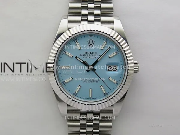 DateJust 126334 904L SS JDF 1:1 Best Edition Tiffany Blue Dial Stick Markers on Jubilee 904L SS Bracelet