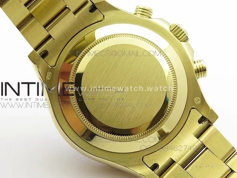 YachtMaster II YG BP New Version White Dial on YG Bracelet A7750