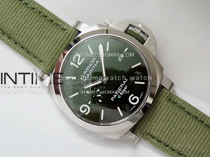 PAM1356 44mm VSF 1:1 Best Edition Green Dial On Green Nylon Strap P.9010 Super Clone