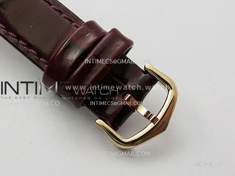 Tank WSTA0016 19mm RG/Diamond Bezel 8848F Best Edition Silver Dial On Brown Leather Strap Ronda Quartz