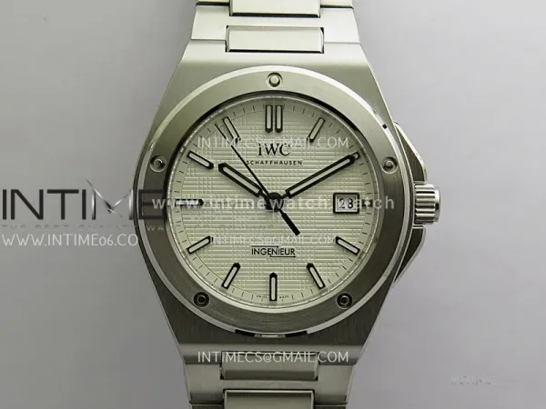Ingenieur IW328902 SS MZF 1:1 Best Edition Silver Dial On SS Bracelet A2892 (Free Tool)