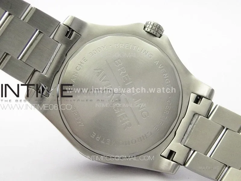Avenger Automatic 43mm SS B50 Best Edition Blue Dial on SS Bracelet A2824