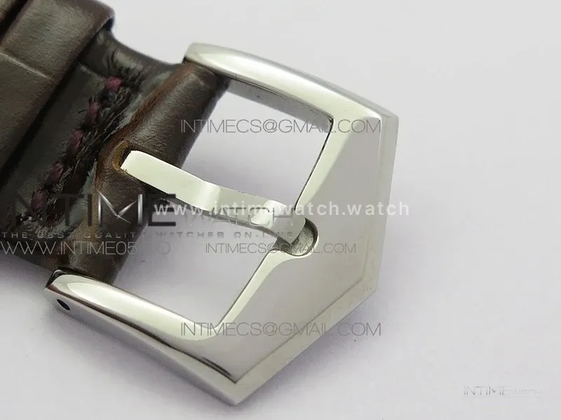 Classic 5077P-102 SS Case FLF Best Edition Real Enamel Dial 2 Brown Leather strap Cal.240