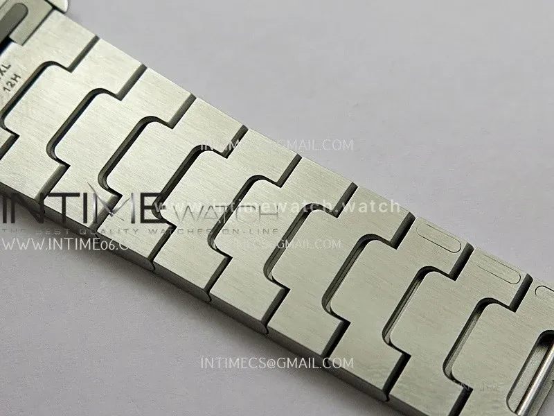 Santos de Cartier 35mm SS BVF 1:1 Best Edition Brown Dial on SS SmartLinks Bracelet 9015