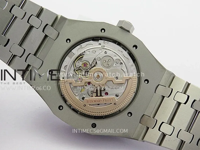 Royal Oak 41mm Complicated 26574 SS BBS Best Edition Blue Dial On SS Bracelet A5134