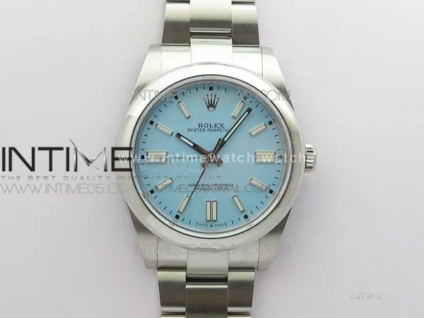Oyster Perpetual 41mm 124300 BP Best Edition Tiffany Blue Dial on SS Bracelet