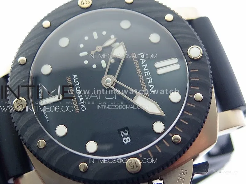 PAM1070 Submersible QuarantaQuattro Goldtech™ OroCarbo 44mm