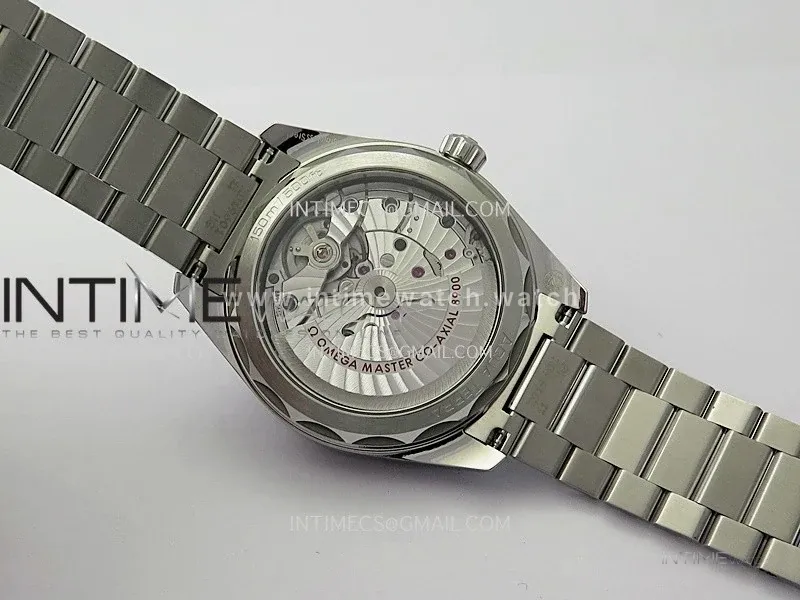 Aqua Terra 150m 41mm VSF 1:1 Best Edition Black Dial on SS Bracelet A8900 Super Clone
