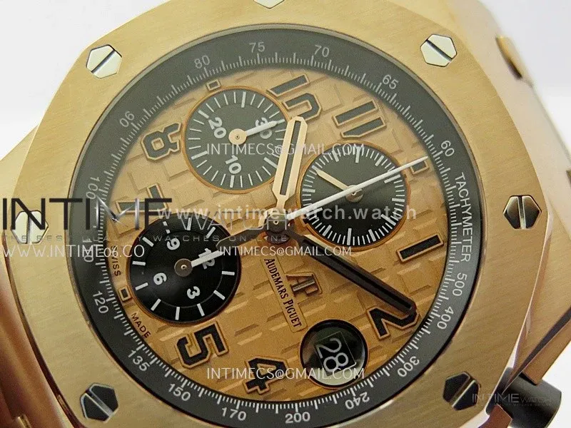 Royal Oak Offshore 42mm RG TKF Best Edition RG Dial on RG Bracelet A7750