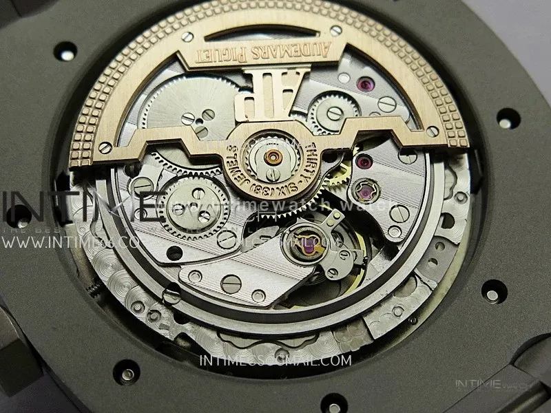 Royal Oak 41mm Complicated 26574 SS BBS Best Edition Blue Dial On SS Bracelet A5134