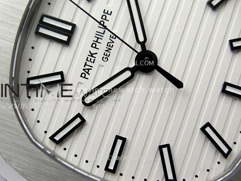 Nautilus 5711/1A SS DDF 1:1 Best Edition White Textured Dial On SS Bracelet Super Clone 330