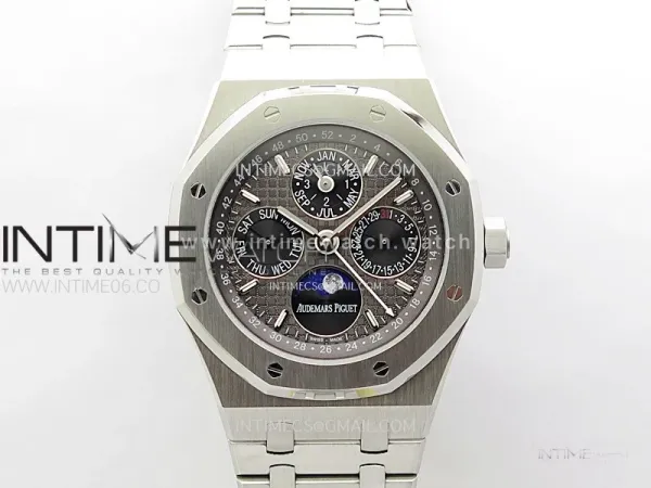 Royal Oak 41mm Complicated 26574 SS BBS Best Edition Gray Dial on SS Bracelet A5134