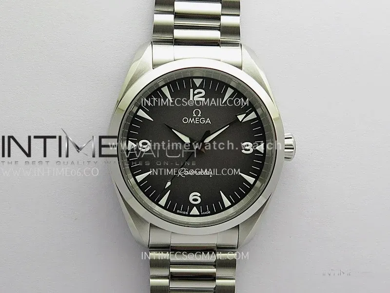 Aqua Terra 150M Master 38mm SS VSF 1:1 Best Edition Gray Ombre Dial On SS Bracelet Super Clone A8900
