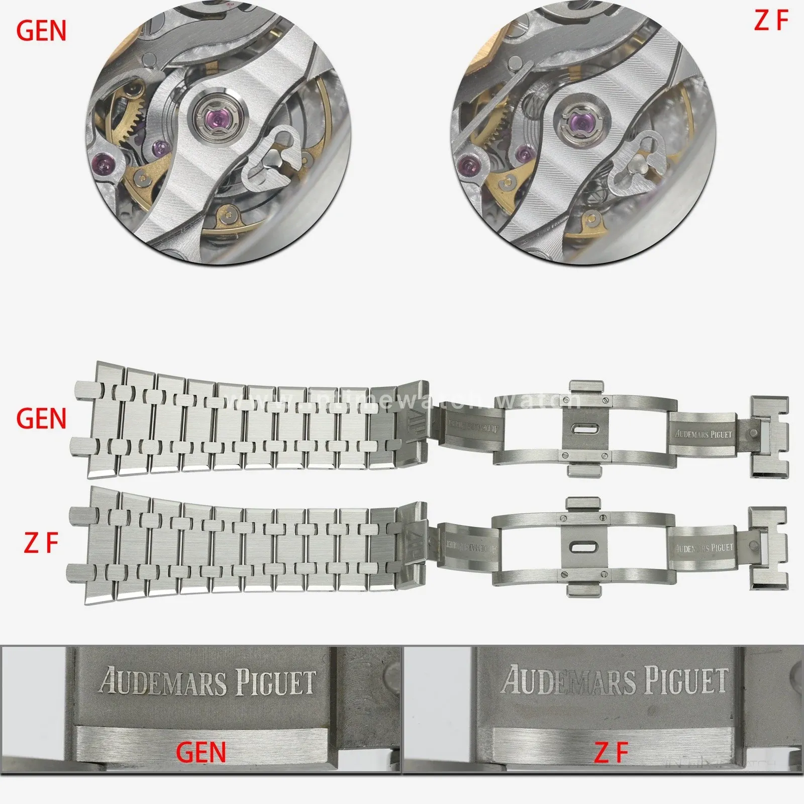Royal Oak Chrono 26240 SS V2 ZF 1:1 Best Edition Silver Dial On SS Bracelet SA4401 Super Clone (Free Sprung)