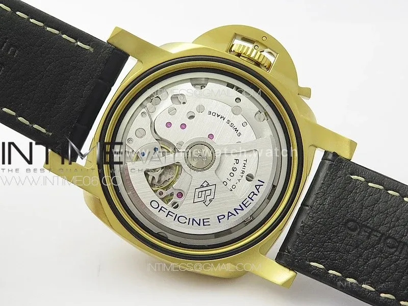 Pre Order PAM1115 RG VSF 1:1 Best Edition Blue Dial on Blue Leather Strap P.9010 Super Clone