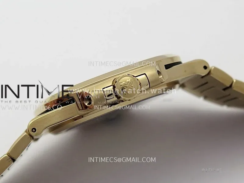 Nautilus 5711/1R-001 RG 3KF 1:1 Best Edition Brown Textured Dial on RG Bracelet Super Clone 26-330