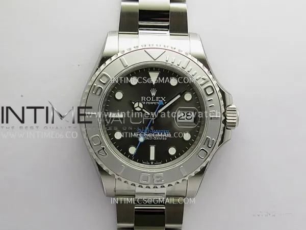 Yacht-Master 126622 904L QF 1:1 Best Edition Rhodium Dial On 904L SS Bracelet SH3235 (Free Sprung)