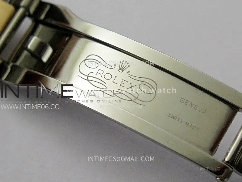 YachtMaster II 116681 Blue Ceramic Bezel SS/RG KF 1:1 Best Edition White Dial on Bracelet A7750