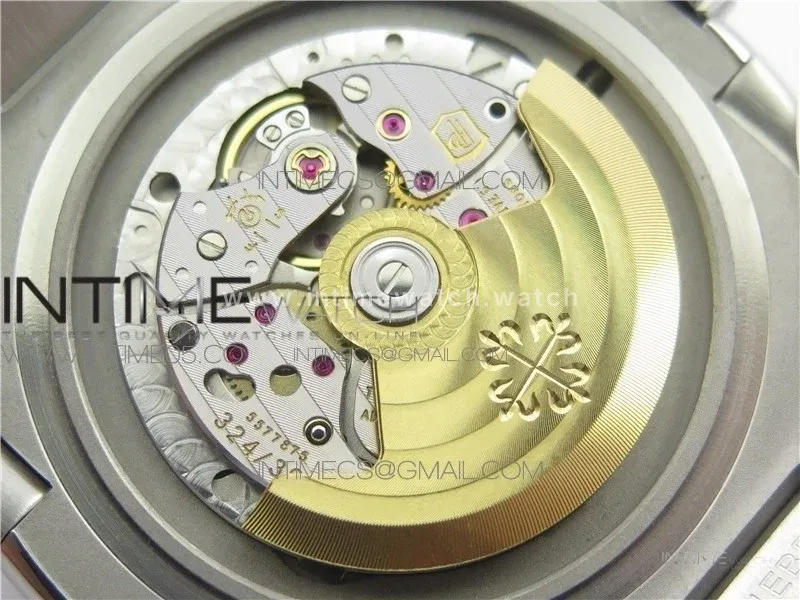 Nautilus 5711/1A GRF Best Edition Black Textured Dial on SS Bracelet A324 V2