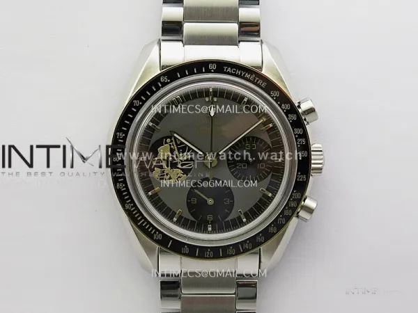Speedmaster Professional 50th Anniversary SS/YG N1F Best Edition Gray Dial On SS Bracelet Asian 3861