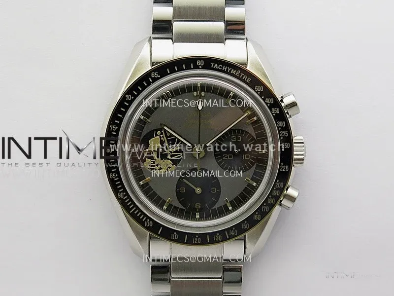 Speedmaster Professional 50th Anniversary SS/YG N1F Best Edition Gray Dial On SS Bracelet Asian 3861