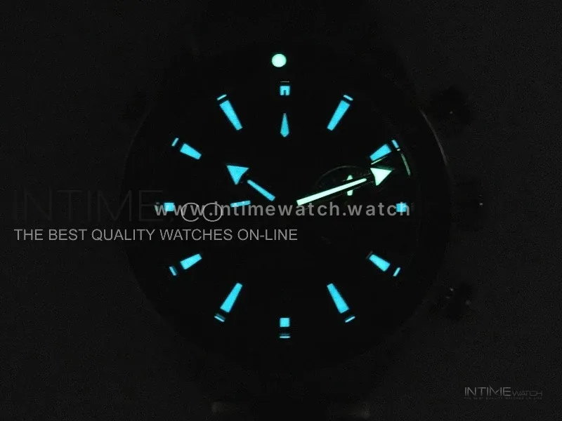 Planet Ocean 45mm Black Bezel/Orange Number SS BP 1:1 Best Edition on SS A7750