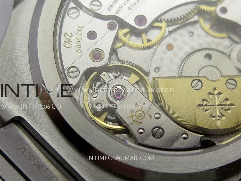 Nautilus 5712-1A 001 SS WSF 1:1 Best Edition Blue Dial On SS Bracelet Super Clone JH240 (Free tool)