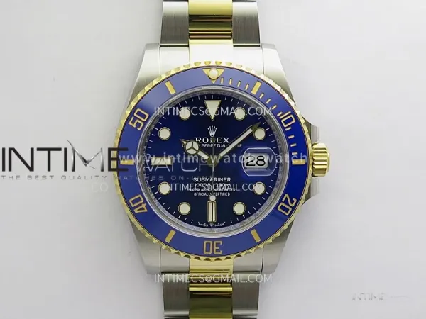 Submariner 126613 LB 904L SS/YG Gain Weight 3WF 1:1 Best Edition Blue Dial On 904L SS/YG Bracelet SH3235