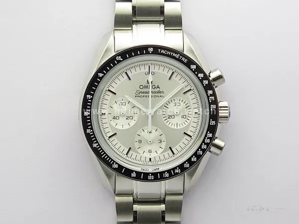 Speedmaster SS RMF Best Edition White Dial on SS Bracelet Lemania HW