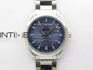 Aqua Terra 150M 41mm VSF 1:1 Best Edition Summer Blue Dial on SS Bracelet A8900 Super Clone