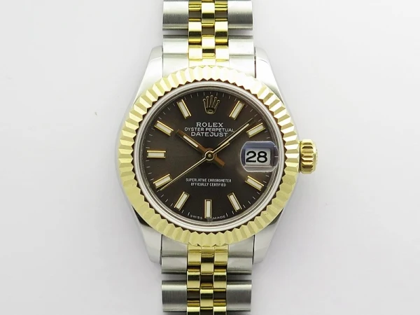 Datejust 28mm 279173 SS/YG BP Best Edition Green Sticks Markers Dial on SS/YG Jubilee Bracelet ETA2671
