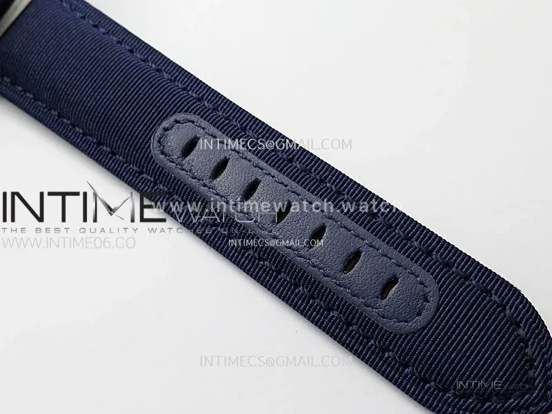 PAM1289 Y TTF Best Edition Blue Dial on Blue Leather Strap P.900 Clone