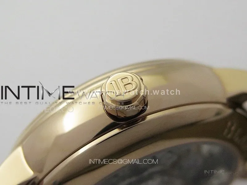 Villeret Tourbillon RG Real PR YSF Best Edition Black Dial on Black Leather Strap