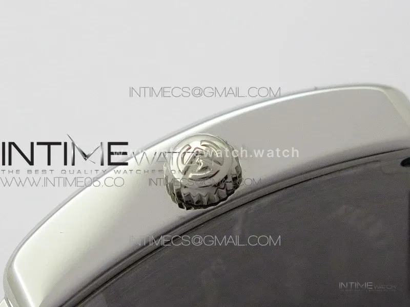 Master Square SS Ladies ZF 1:1 Best Edition White Roman Dial on Red Leather Strap Ronda Quartz