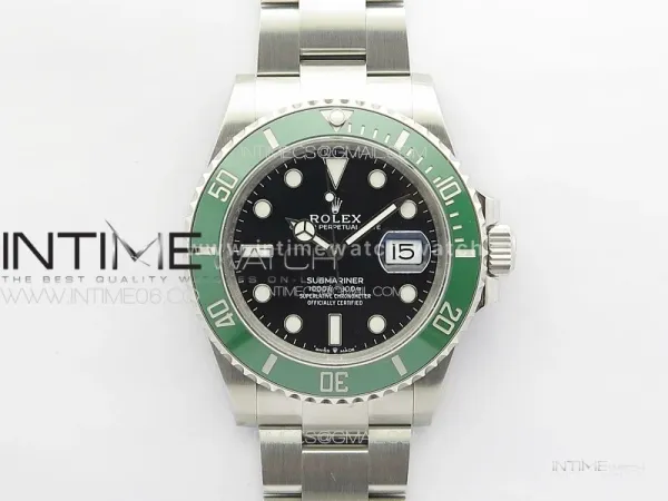 Submariner 41mm 126610 LV Green Ceramic 904L Steel VSF 1:1 Best Edition VS3235