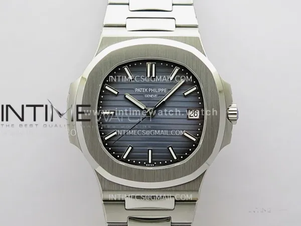 Nautilus 5811 3KF 1:1 Best Edition Blue Textured Dial on SS Bracelet Asian 330