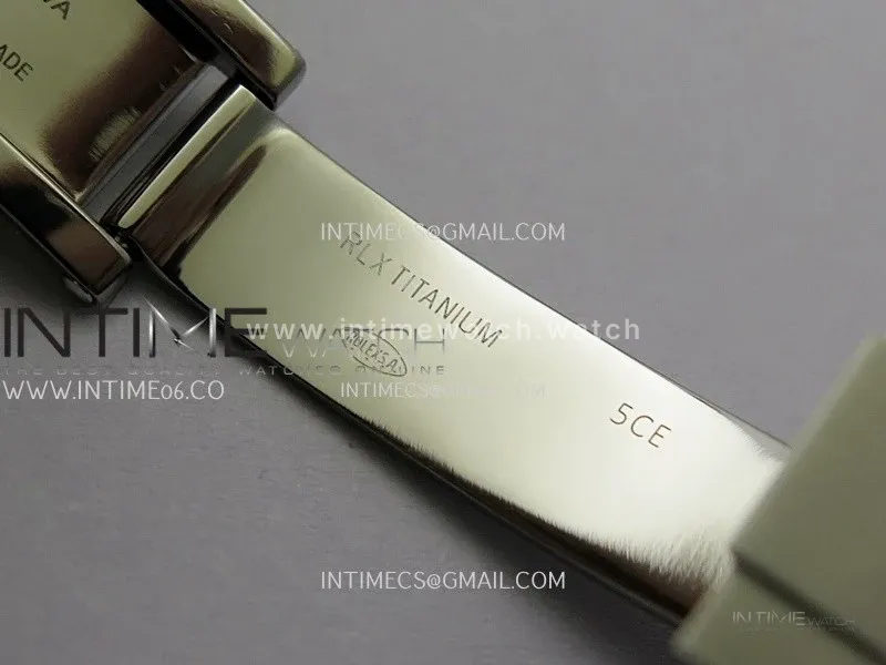 Yacht-Master 226627 Titanium 1:1 QF Black Dial On Titanium Bracelet SH3235 (Free Sprung)