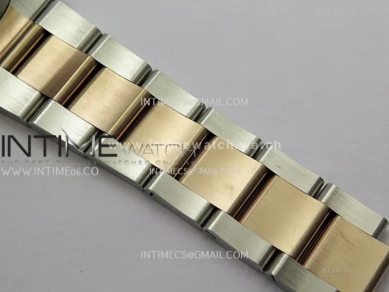 DateJust 126233 36mm 904L SS/RG ONE Factory 1:1 Best Edition Brown Jubilee Dial Diamond Marker On Oyster Bracelet DD3235