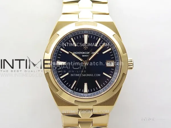 Overseas 4520V RG ZF 1:1 Best Edition Blue Dial on RG Bracelet A5100