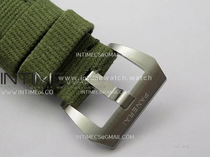 PAM1356 44mm VSF 1:1 Best Edition Green Dial On Green Nylon Strap P.9010 Super Clone