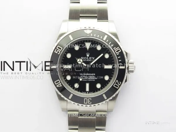 Submariner 41mm 124060 No Date 904L Steel VSF 1:1 Best Edition Black Dial VS3230