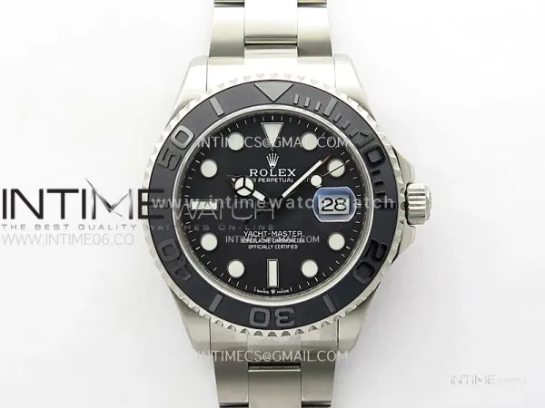 Yacht-Master 226627 Titanium TWF 1:1 Best Edition Black Dial on Titanium Bracelet VR3235