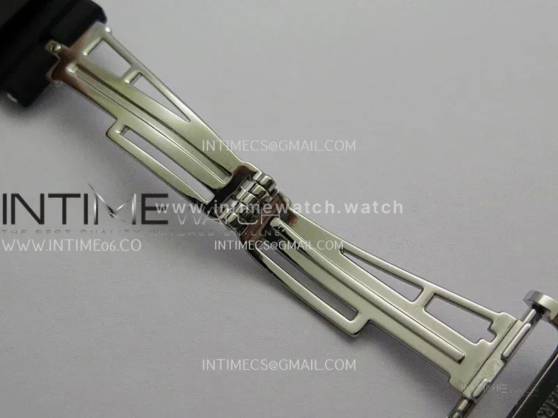 Royal Oak 41mm 15510 SS DDF 1:1 Best Edition Black Dial On Black Rubber Strap Super Clone DD4302
