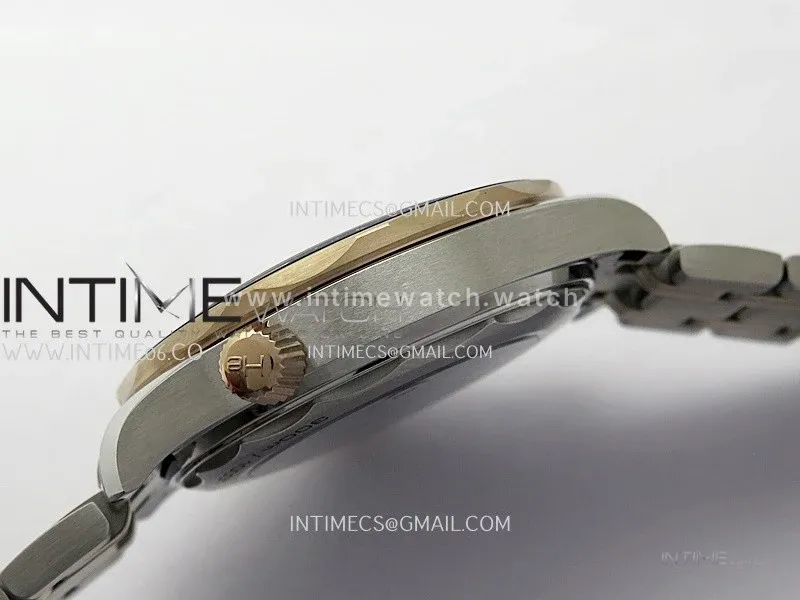 Seamaster Diver 300M Blue Ceramic Bezel SS/RG V4 VSF 1:1 Best Edition Blue Dial On SS/RG Bracelet Super Clone Asian 8800
