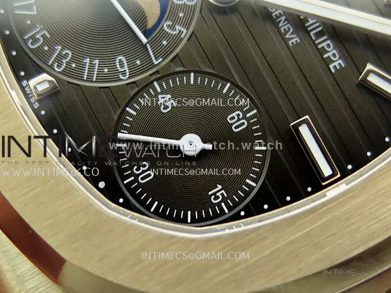 Nautilus 5712-1A 001 RG WSF 1:1 Best Edition Brown Dial On RG Bracelet Super Clone JH240 (Free tool)