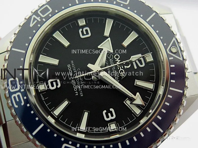 Seamaster 2025 2000M 217.30.42.21.01.002 Blue Ceramic Bezel VSF 1:1 Best Edition Black Dial On SS Bracelet Asian 8912