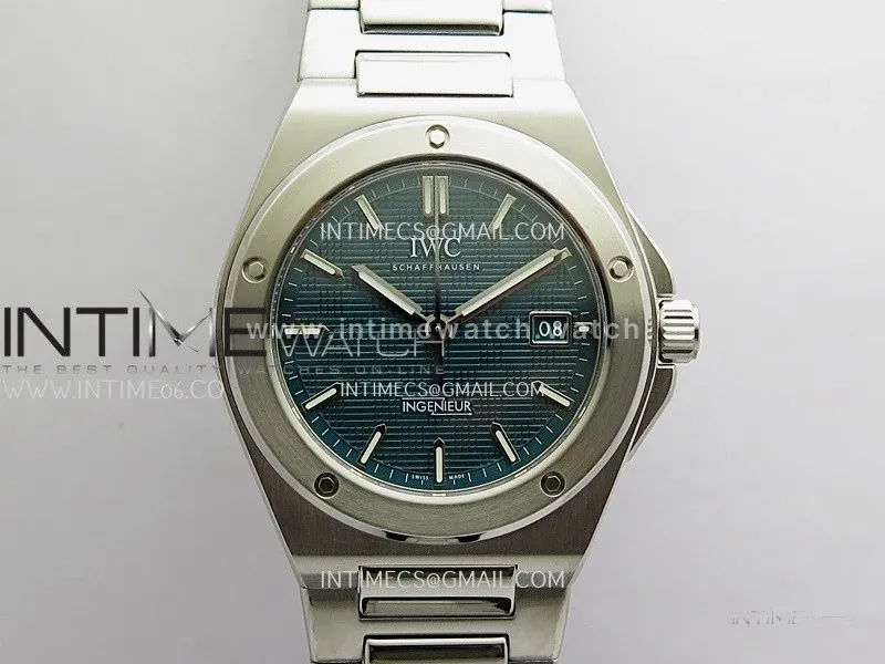Ingenieur IW328903 SS CHF 1:1 Best Edition Aqua Dial On SS Bracelet A2892