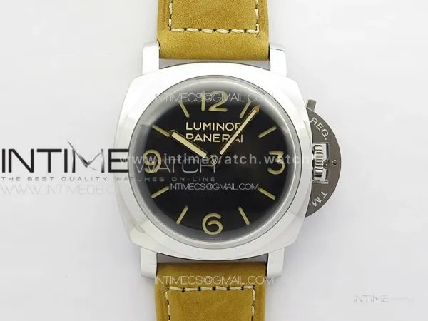 PAM372 HWF 1:1 Best Edition on Brown Leather Strap P.3000 Super Clone