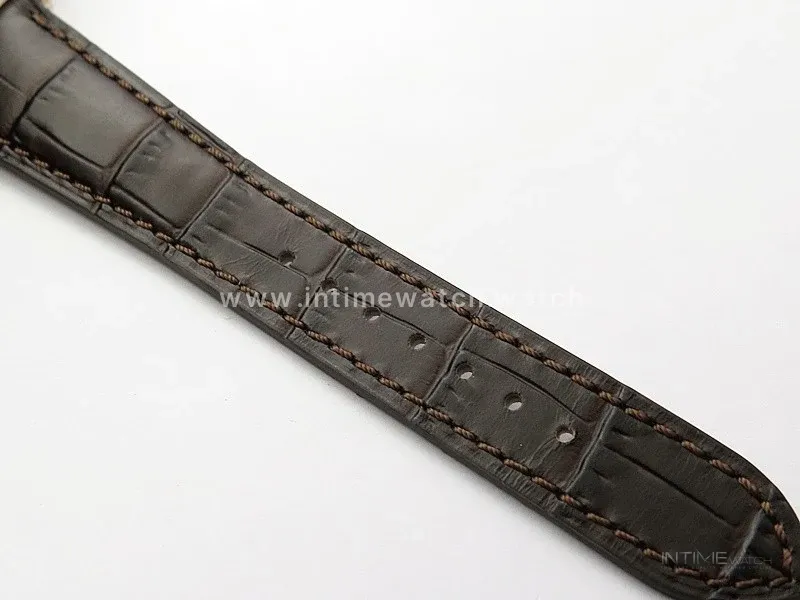 Annual Calendar Complications 5396 RG GRF Best Edition White dial on Brown leather strap A324
